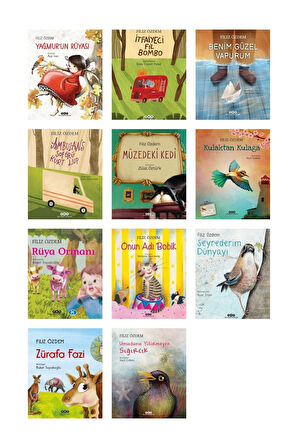 Filiz Özdem 3-8 Yaş 11li Çocuk Kitapları