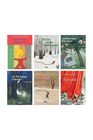 Mevsimlere Güzelleme - Bu Kış - Yağmurlu - Ay - Kırmızı Elma - Sarayda (Karton Kapak)