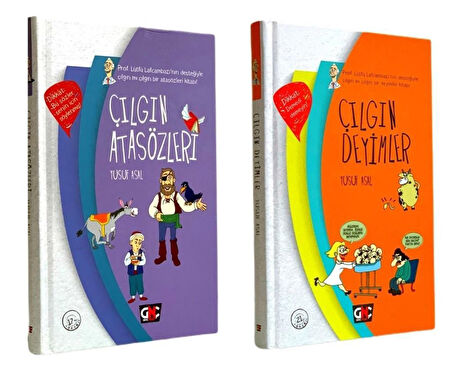 Yusuf Asal Çılgın Atasözleri + Çılgın Deyimler (2 Kitap)