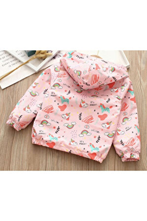 Petityu Polar İçli Su Geçirmez Unicorn Mont - Unicorn Polar Mont