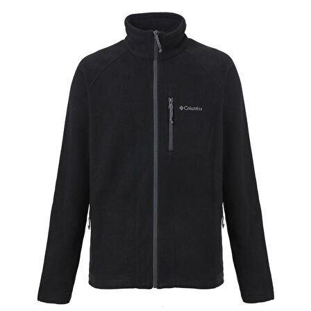 Columbia Fast Trek II Full Zip Fleece Erkek Siyah Outdoor Polar AE3039-010