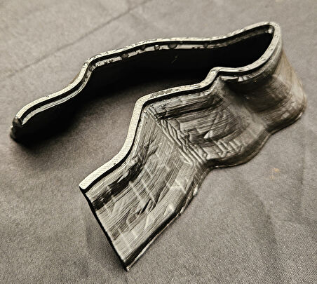Balık ve Karides Akvaryum Mağarası petg malzeme Sİyah 14CM