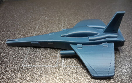 Mini Ufak Uzay gemisi Oyuncak uçak Doğal PLA Malzeme 14CM