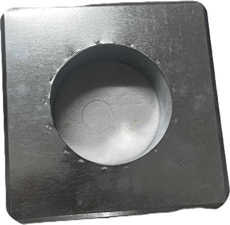 KONTEYNER SOBA BORU ÇIKIŞ ZIVANASI KARE İZOCAMLI 13CM