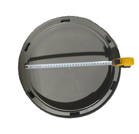 POLİETİLEN 32 CM SU DEPOSU KAPAĞI GRİ