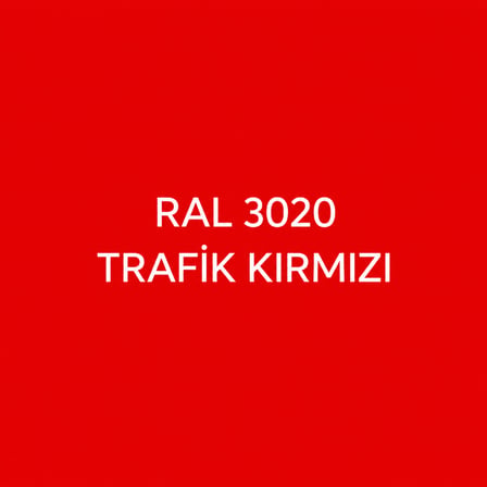 ELB TRAFİK KIRMIZI SPREY BOYA RAL 3020 400 ML