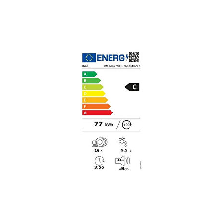 Bm 6147 Wf I 6 Programlı Bulaşık Makinesi