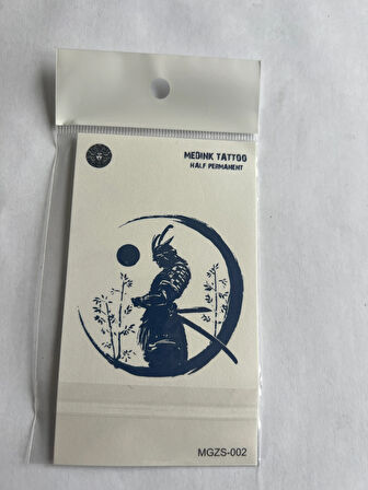 Güç 4 Adet Minimal 11x8 cm 3 Hafta Kalıcı Yarı Kalıcı Geçici Dövme