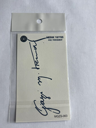 Heybet 4 Adet Minimal 11x8 cm 3 Hafta Kalıcı Yarı Kalıcı Geçici Dövme