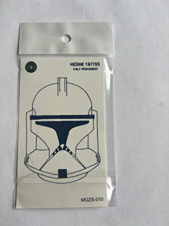 Atak 4 Adet Minimal 11x8 cm 3 Hafta Kalıcı Yarı Kalıcı Geçici Dövme