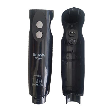 King K 972 Vega Uyumlu Blender Gövdesi Siyah (İÇ AKSAM YOKTUR)