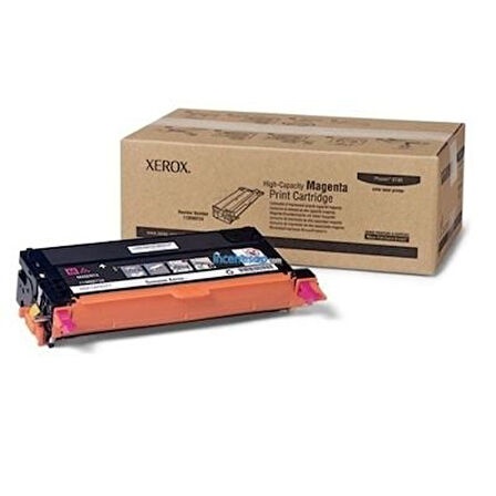 Xerox 113R00724 Kırmızı MagentaYüksek Kapasite  Orjinal Toner  Phaser 6180