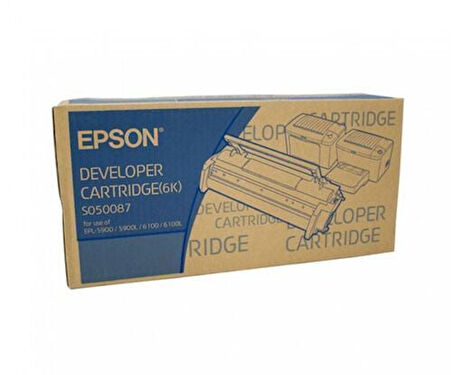 Epson C13S050087 Siyah Black Orjinal Toner - EPL-5900 / EPL-6100