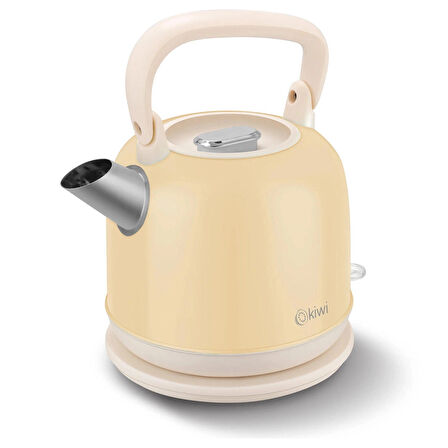 kiwi Kk-3340 Paslanmaz Çelik Retro Su Isıtıcı Kettle