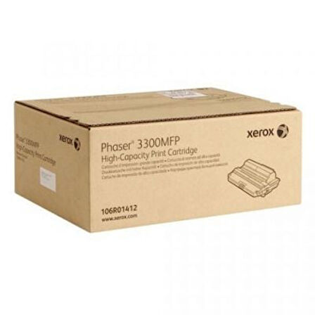 Xerox 106R01412 Siyah Black Orjinal Toner Yüksek Kapasite - Phaser 3300MFP