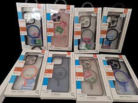 MAGESAGE'Lİ APPLE 15  PRO ULTRA LÜKS + KAMERA KORUMA KILIFI HEDİYE