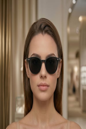 165 EXELİNE COL OVAL SERİ POLARİZE UV 400 YANSIMA GİDERME PREMİUM KADIN GÜNEŞ GÖZLÜĞÜ 51*19*135