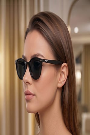 165 EXELİNE COL OVAL SERİ POLARİZE UV 400 YANSIMA GİDERME PREMİUM KADIN GÜNEŞ GÖZLÜĞÜ 51*19*135
