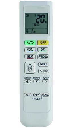Daikin FTXF60A2V1B Klima Kumandası