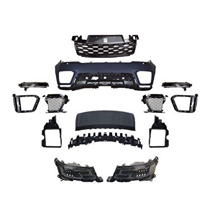 Range rover sport 2019 lci dönüşüm body kit seti full 2013 / 2017