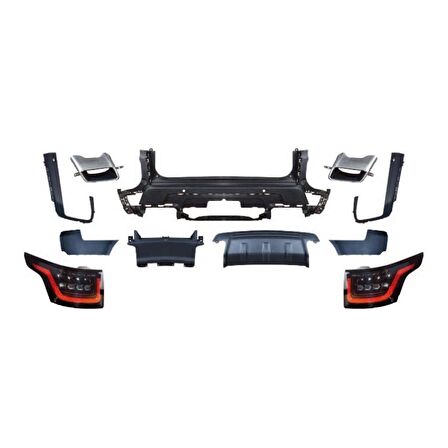 Range rover sport 2019 lci dönüşüm body kit seti full 2013 / 2017