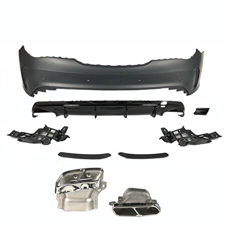 Mercedes w177 cla45 body kit tampon seti 2015 / 2018 facelift