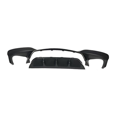 Bmw f06 f12 f13 arka tampon difüzörü 2012+ 6 serisi