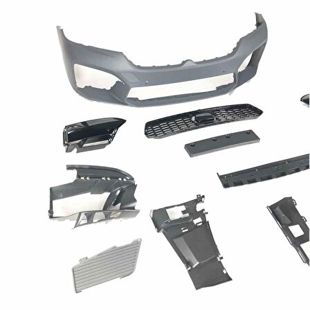 Bmw g30 lci m5 body kit tampon seti 2020+