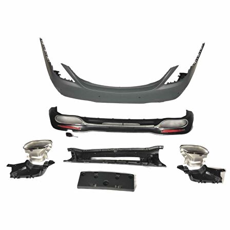 Mercedes w222 s450 body kit tampon seti
