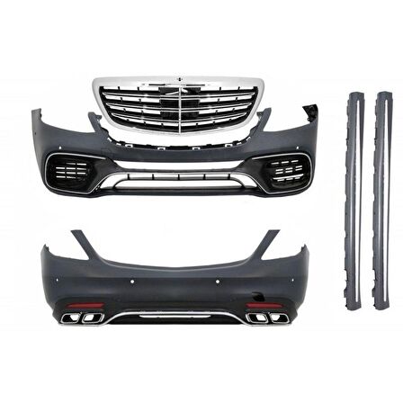 Mercedes w222 s63 body kit tampon seti 2018+ makyajlı