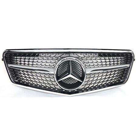 Mercedes w212 diamond ön panjur ızgara gri çıta 2009 / 2013