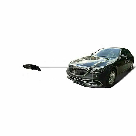 AUTOGP  W222 ÖN TAMPON IZGARASI MAYBACH SAĞ