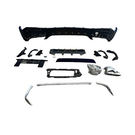 AUTOGP  W254 DİFÜZÖR GLC63 + SİLVER EGSOZ UCU SUV