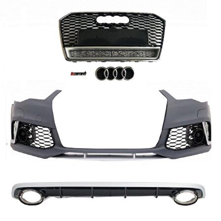 Audi a6 rs6 body kit tampon seti komple 2014 / 2017