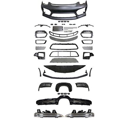 Porsche cayman boxter 981 body kit tampon seti gt4 2013 / 2016