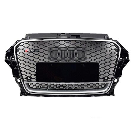 Audi a3 rs3 ön panjur ızgara krom siyah 2013 / 2016 quattro