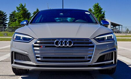 Audi a5 s5 ön panjur ızgara 2016+ krom gri