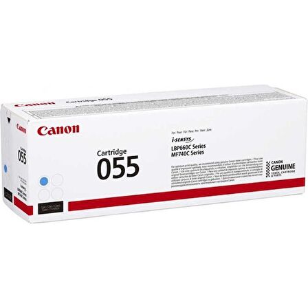 Canon CRG 055 3015C002 Orjiinal Mavi Toner