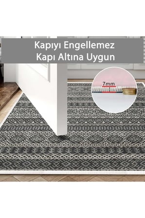 Banyo Paspası, Yumuşak Banyo Halısı, Kaymaz Dot Tabanlı, Yıkanabilir - 60x100