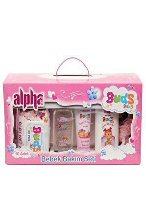 Alpha Buds Baby Bebek Bakım Seti Kit