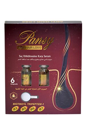 Pansy Saç Dökülmesine Karşı Serum 10mlx6