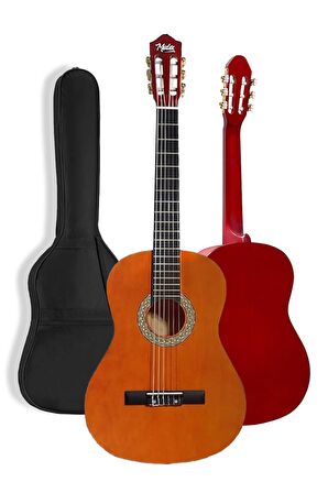 Midex CG-34YL Kaliteli 34 İnç 1/2 Juniur Çocuk Gitarı 4-8 Yaş Arası (Çanta Capo Nota Sticker Askı Pena Metod)