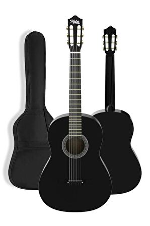 Midex CG-34BK Kaliteli 34 İnç 1/2 Juniur Çocuk Gitarı 4-8 Yaş Arası (Çanta Capo Nota Sticker Askı Pena Metod)