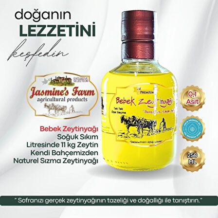 0,1 Asit Bebek Zeytinyağı Ultra Premium 250 ML - 224 mg/kg Polifenol