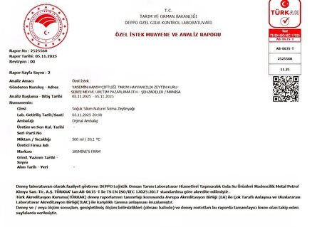 Naturel Sızma Ultra Premium Zeytinyağı 500 ML – 0,1 Asit, 224 mg/kg Polifenol