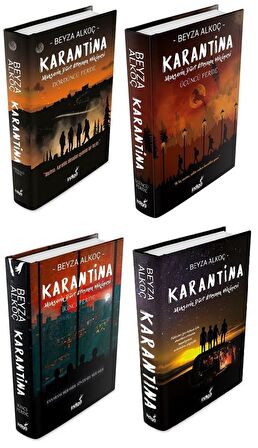 Beyza Alkoç Karantina Seti 4 Kitap Set CİLTLİ