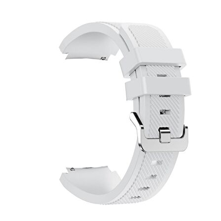 Gpack HONOR Watch Magic 2 46mm Kordon Silikon Çizgili Silikon Kançalı