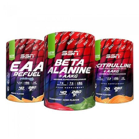 SSN Sports Style Nutrition Antrenman Performans Paketi ( EAA + Beta Alanin + Citrulline )