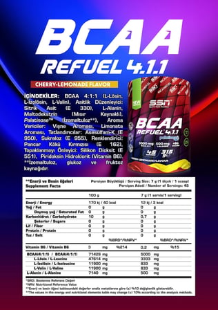 SSN Sports Style Nutrition Antrenman Performans Paketi ( EAA + Beta Alanin + Citrulline )
