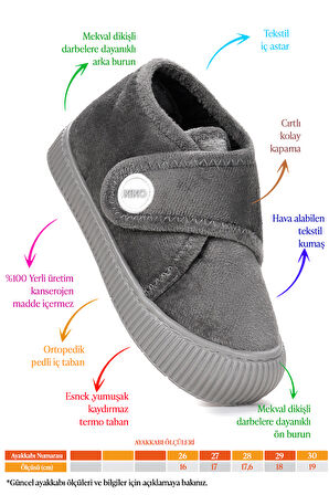 Kiko Kids Petri Günlük Kız Çocuk Ev Okul Kreş Panduf